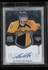 2013-14 Upper Deck The Cup /249 Austin Watson #134 RPA Rookie Patch Auto RC