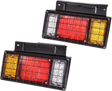 2PCS 40 LED Trailer Tail Light Bar, Waterproof Triple-Function Stop/Turn/Brake/R