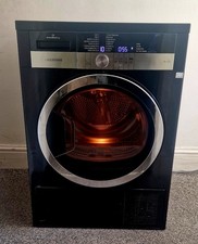 Grundig 8kg Heat Pump Tumble Dryer GTN38250HGCB- Excellent Condition Collection
