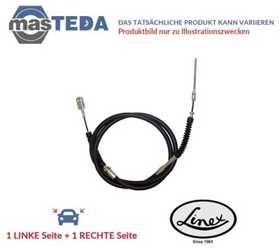090185 HANDBREMSSEIL BREMSSEIL VORNE LINEX 2PCS FÜR MAZDA B-SERIE 2.5 D,2.6 I