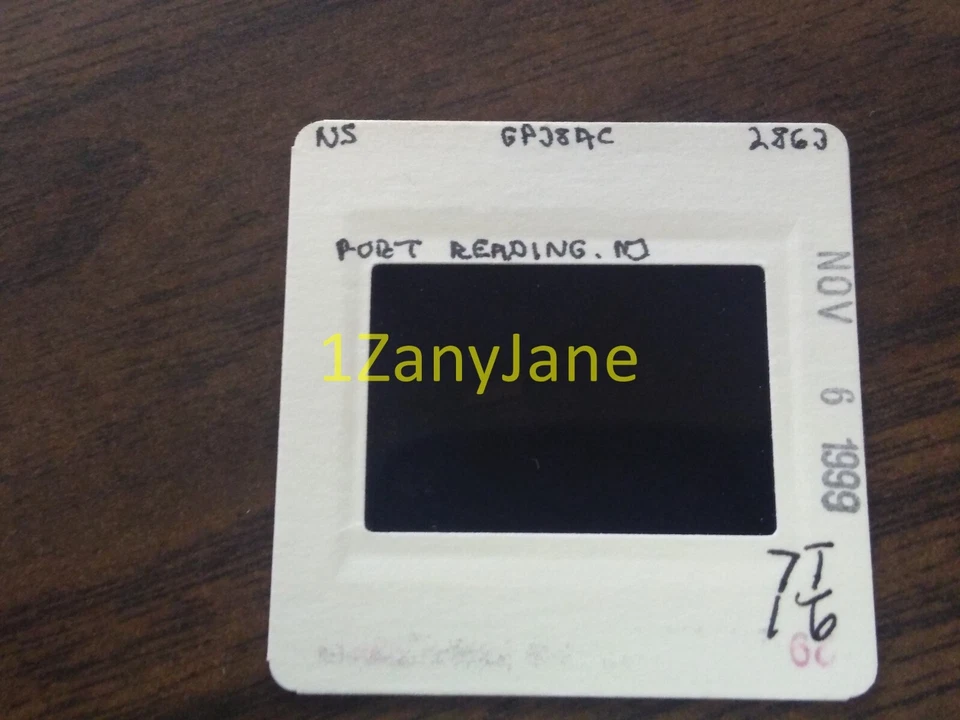 7I16 DIAPOSITIVA DE TREN Ferrocarril 35MM Foto NS GP38AC 2863 PUERTO LECTURA CAMISETA NUEVA Foto 2 de 2