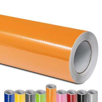 6D Carbon Folie Autofolie Glanz Folie Carbonfolie Blasenfrei mit Luftkanälen