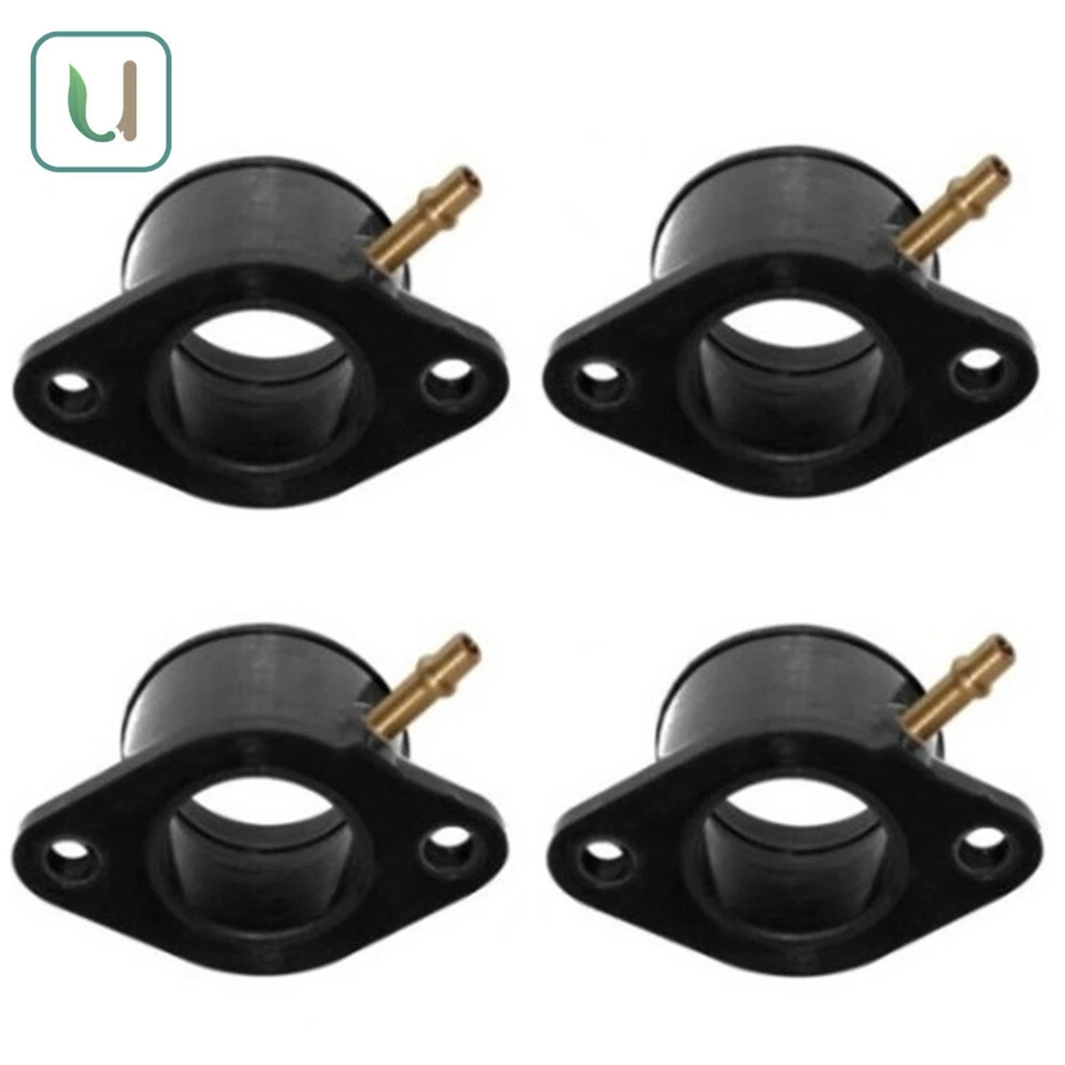 4X Carburetor Intake Manifold Boot Fit Kawasaki KZ650 KZ650B KZ650C 1977-1979 - Image 2 of 4