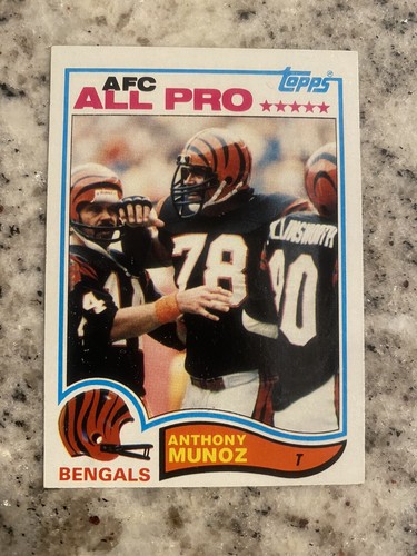 1982 TOPPS ANTHONY MUNOZ #51 RC MINT HOF ROOKIE CARD - Picture 1 of 2