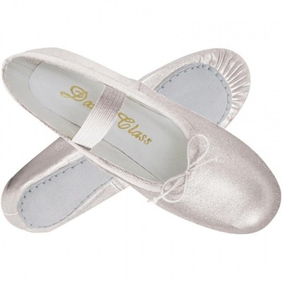 silver ballet slippers wedding