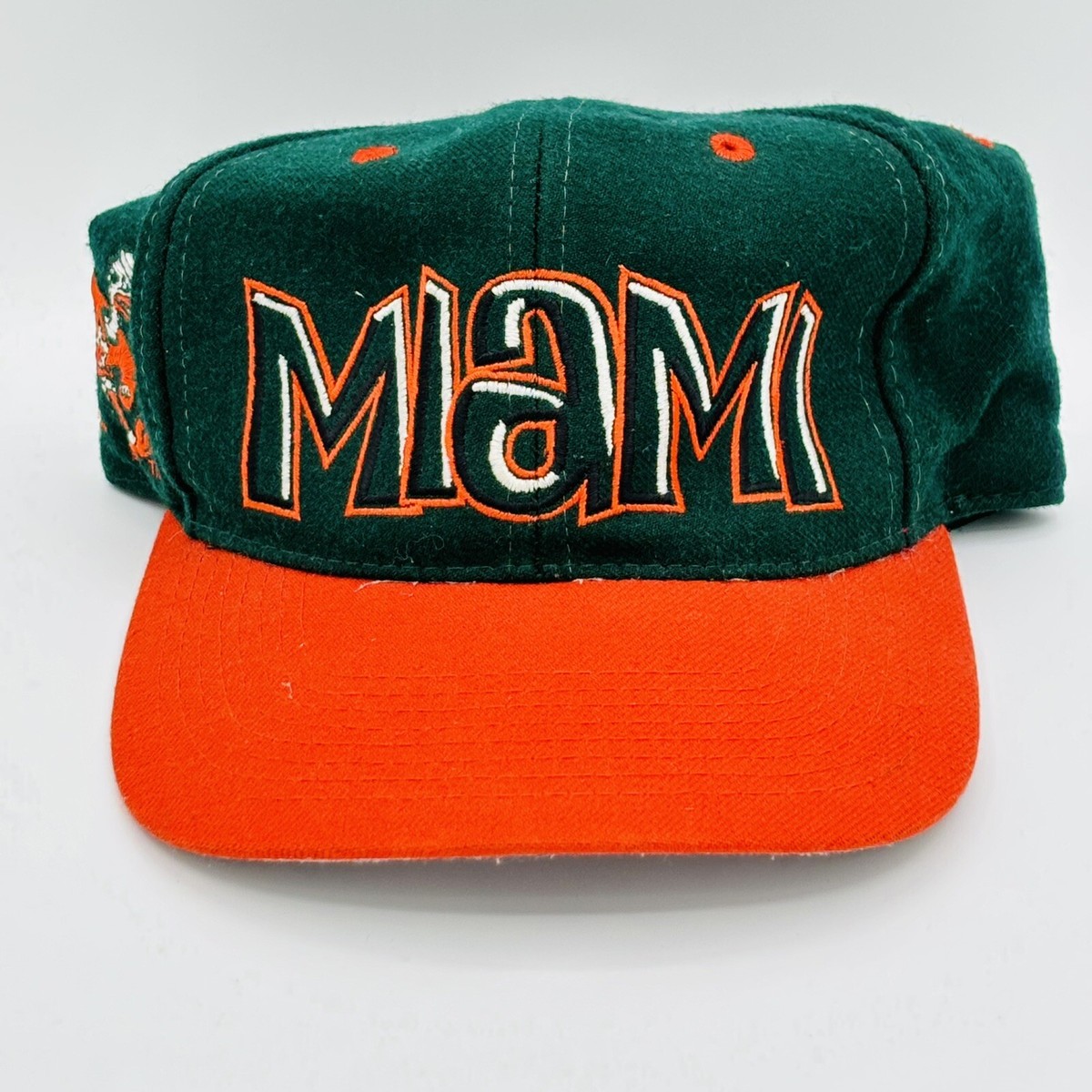 90s ヤンキース　ドン・マッティングリーキャップ ヴィンテージ　メジャーリーグ Rare Vintage TOP OF THE WORLD Miami Hurricanes Graffiti Fitted Hat