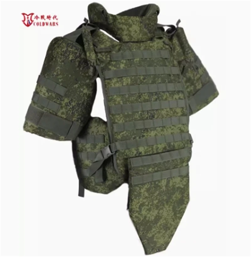 Replica Russian 6b45 Tactical Vest Combat Gear Shoulder/Crotch Protective Set - Image 2 of 4