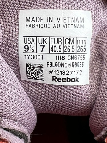 Reebok Energylux Running Shoes Womens Size 9.5 Lilac Fog Athletic Sneakers - Picture 14 of 14
