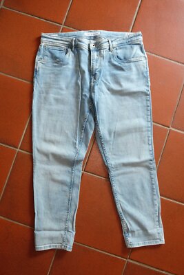 PEPE JEANS high waist MOM Carrot Jeans VIOLET wiser wash hellblau W33 regular /1