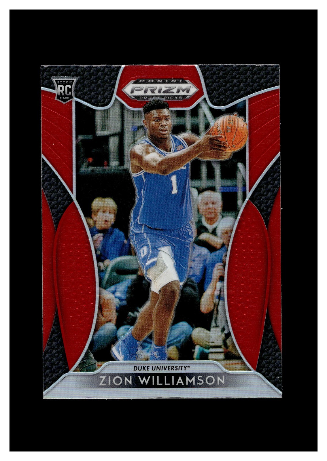2019-20 Panini Prizm Draft Picks Prizms Red Zion Williamson RC Duke Blue Devils
