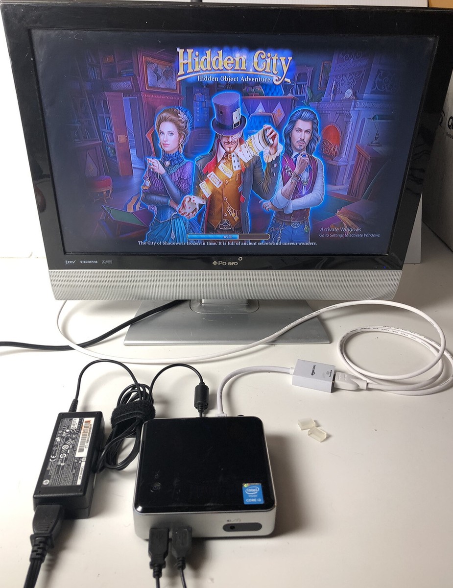 Intel NUC Core i3-4010U D34010WYK, WIN 10, 8GB RAM W/Charger Intel NUC Core i3-4010U D34010WYK, WIN 10, 8GB RAM W/Charger