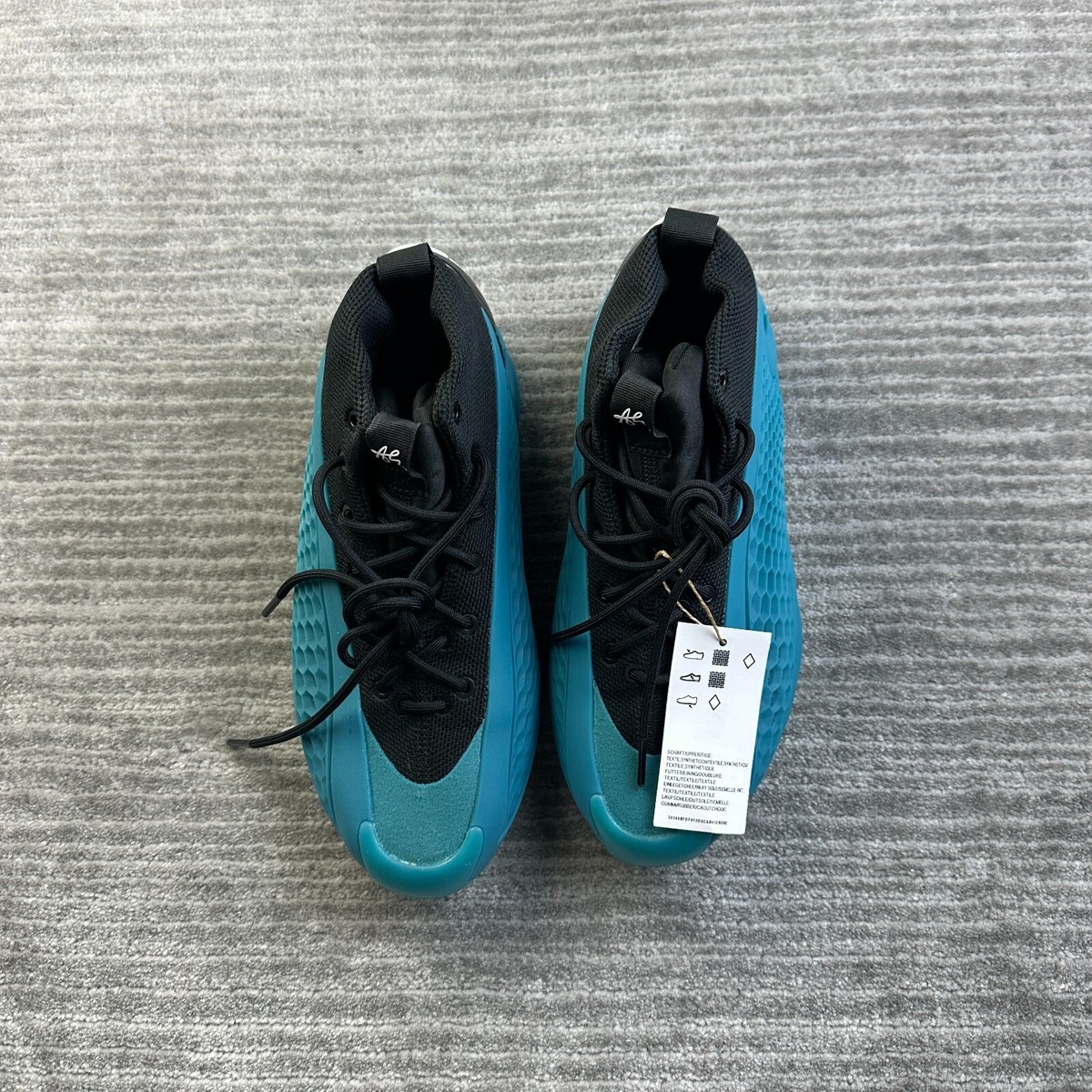 adidas AE 1 Boys 6.5Y Womens 8 Arctic Fusion Blue Basketball