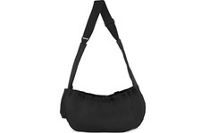 My Canine Kids Nylon Sling Dog Carrier Black Size Small