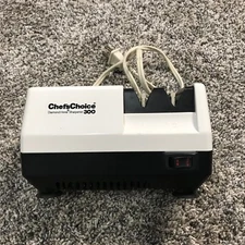 Chef's Choice 300 Diamond Hone Electric Knife Sharpener Vintage 2 Slots