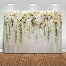 Rose Flower Wall Photography Background Backdrop Photo For Studio Prop Wedding
