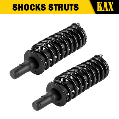 Pair Front Complete Struts w/Coil Spring for GMC Envoy Trailblazer 2002-2009
