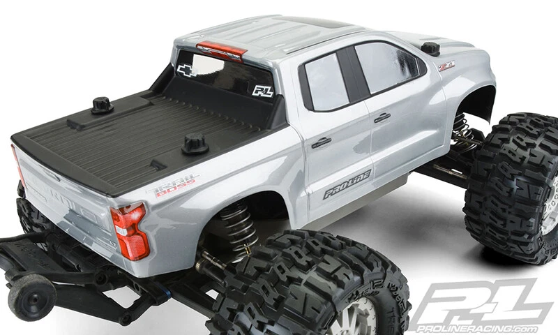Pro-Line 3506-00 2019 Chevy Silverado Z71 Trail Boss Clear Body : Stampede 4x4 - Image 3 of 4