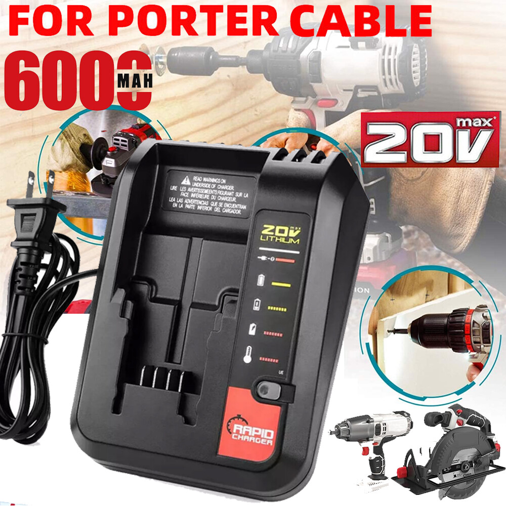 Cable 18v Porter Cable 20v Battery Interchangeable Porter Cable