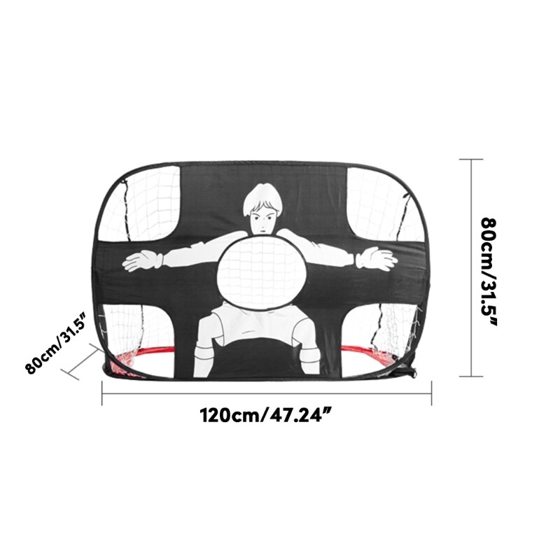 Poped Up Goals for Kid Set Children Football Goals for Garden Football