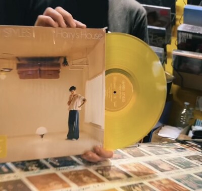 Harry Styles Harry's House Exclusive Translucent Yellow Vinyl