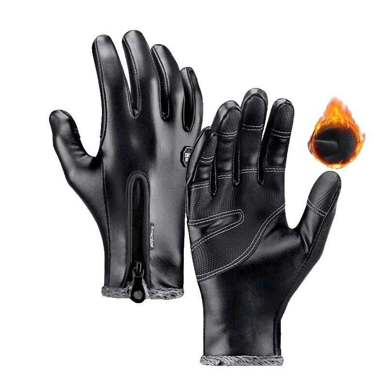 Мужские официальные перчатки и варежки размер L кожа