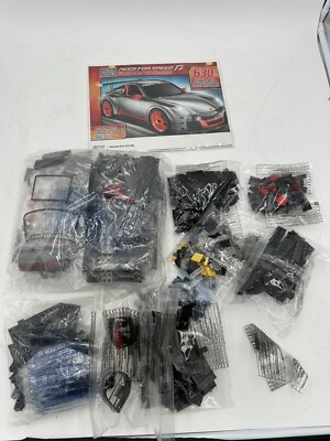 RARE Mega Bloks Need For Speed Porsche 911 GT3 95722  638 Pcs New No Box