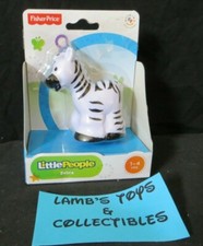 Little People Fisher-Price Zebra action figure giocattolo animale zoo giungla