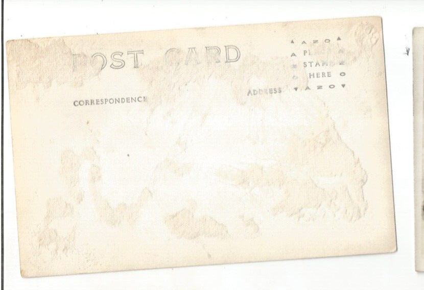 RPPC MEXICO OR PORTO RICO PUERTO RICO REAL PHOTO POSTCARD GRAVE YARD