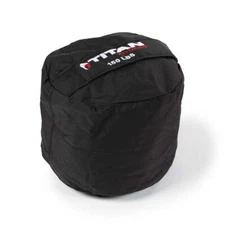 Titan Fitness 150 LB HD Strongman Sandbags, Double Layer, 1050D Cordura, Black,