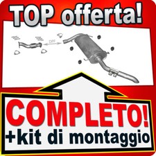 Scarico Completo per FIAT DUCATO III 2.3 JTD 120/131/148CV SWB dal 2011 Marmitta