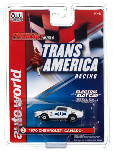 Auto World Thunderjet R32 Jim Hall - 1970 Chevy Camaro #1 HO Scale Slot Car - 第 4/4 張圖片