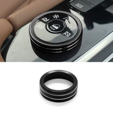 black Aluminum DRIVE MODE Adjust Knob Trim For NISSAN PATHFINDER 2022-2025