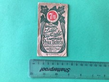 Shop Department Store Little red circle price tickets 1930’s EMPTY packet A8830