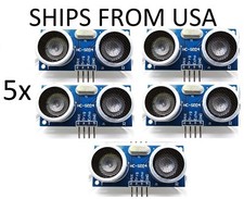5x Ultrasonic sensor Module HC-SR04 Distance Measuring Transducer Arduino 5pcs