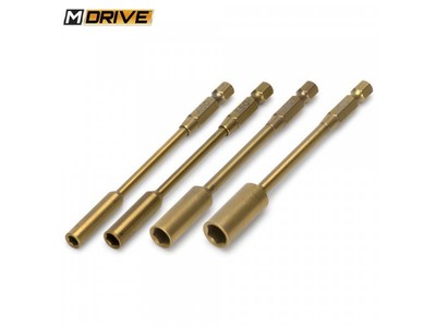 M-DRIVE Power Tool Bits Nut Driver Set 4, 5.5, 7  8mm MD10100