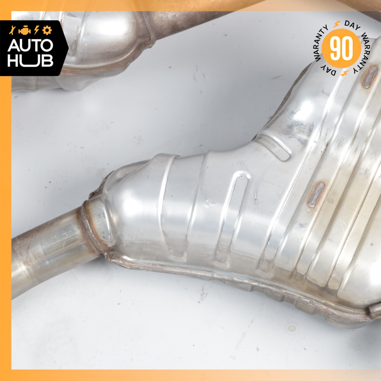 03-12 Bentley Continental GT Exhaust Muffler Mufflers Right & Left Set OEM 36k