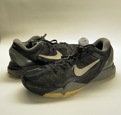 Size 13 - Nike Zoom Kobe 7 System Black Wolf Grey for sale online