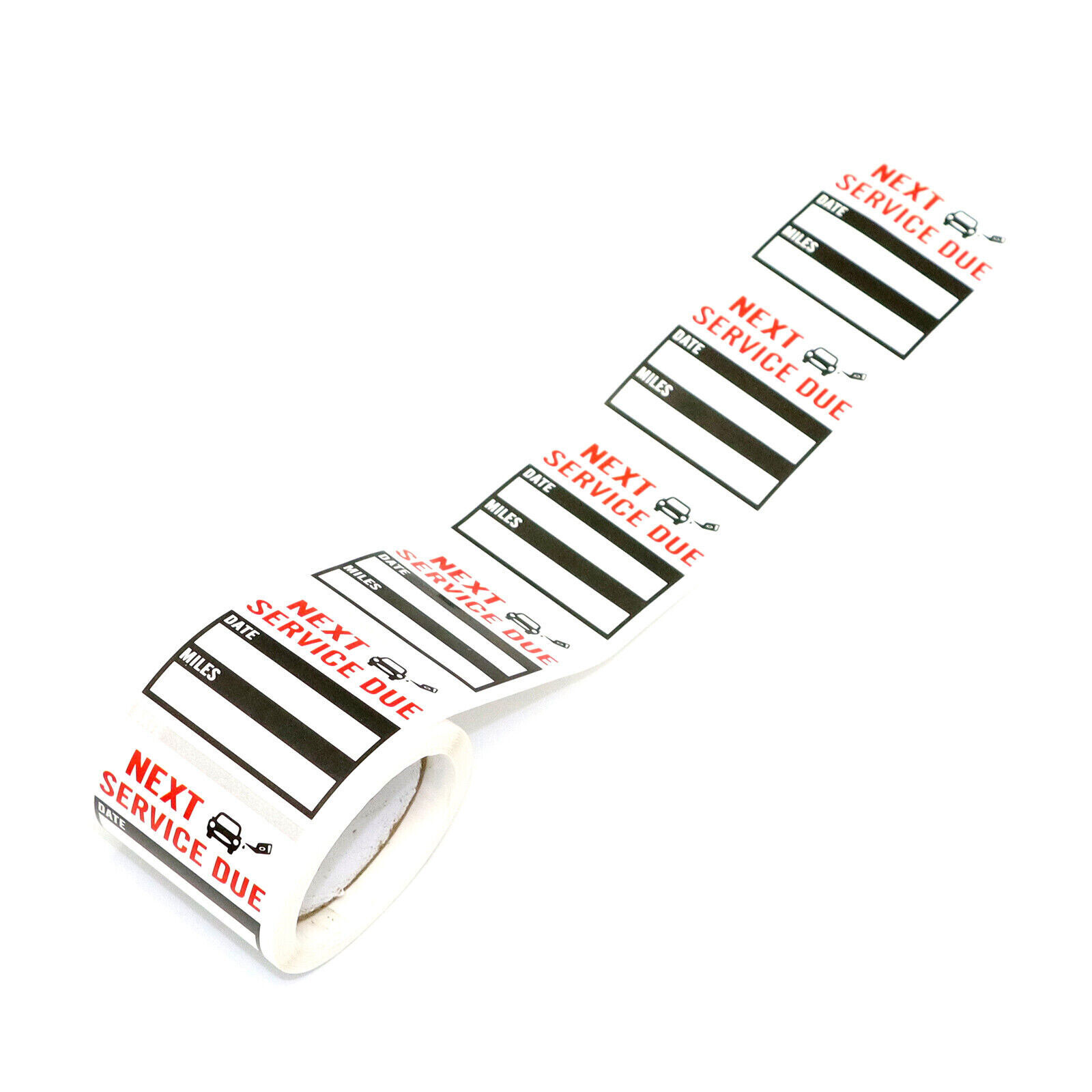 300 Oil Change Service Reminder Stickers Window Lite Sticker Pack 2"x2" US