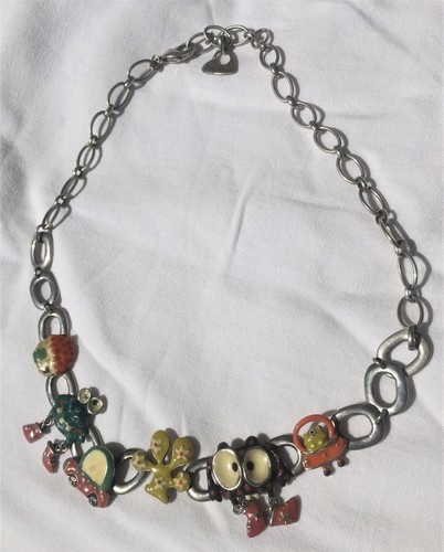 Taratata - Collier Les Martiens - Necklace signed - Martians charms - Collector - Foto 2 di 12