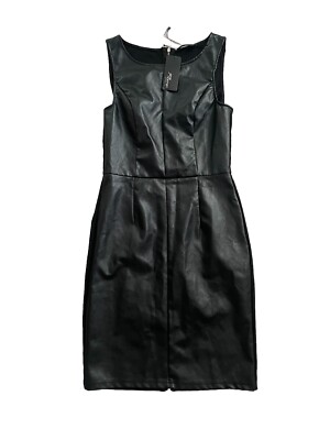 Jane Norman figurbetontes schwarzes Kleid Mini brandneu UVP £35 UK-Größe 10