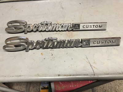 1971 1972 1973 1974 1975 1976 Dodge Sportsman Custom Van Fender Emblem Badge