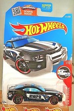 2016 Hot Wheels #211 HW Rescue 1/10 ‘10 CAMARO SS Black Variant w/Black Pr5 Sp
