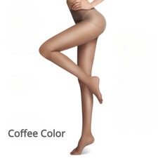 Women's Sheer Pantyhose 5 Denier Ultra Thin High Waist Tights Stockings