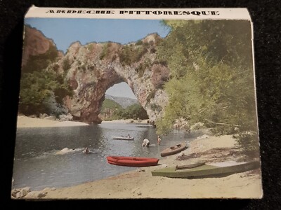 C / PITTORESISCHE ARDÈCHE, Faltblatt mit 10 wunderschönen Farbfotos