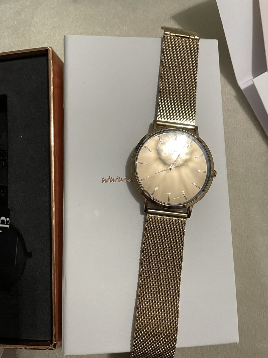 ABBOTT LYON Gold Chain Kensington 40 Watch UK