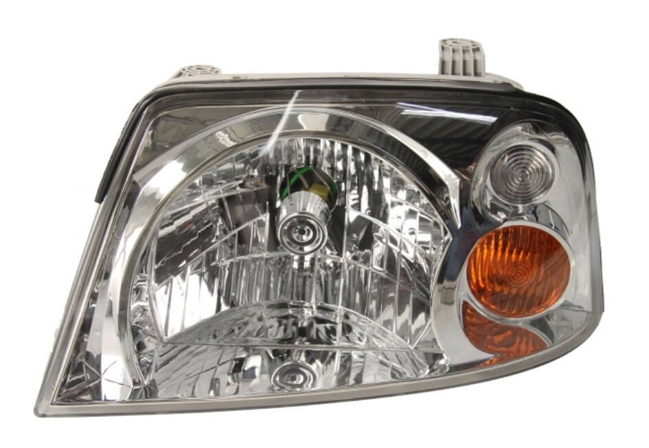 Phare avant gauche H4 chrome pour Hyundai Atos 1998-2002