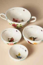 Anthropologie Lou Rota Mother Nature Measuring Cups, Set of 4, New