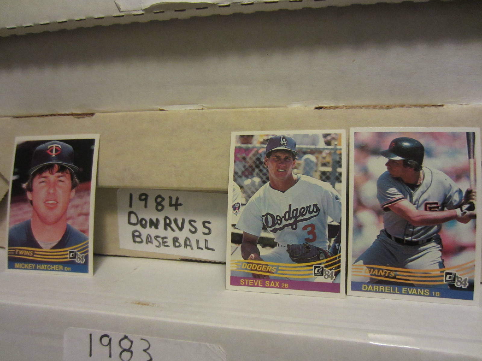 1984 Donruss Baseball pick 20 card lot complete your set ex-nm