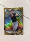 2025 Bowman Draft Chrome Konnor Griffin Mojo Gold Refractor /50 Pirates