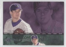 2002 Upper Deck Piece Of History 21st Century Phenoms /625 PJ Bevis (Action) 0d2